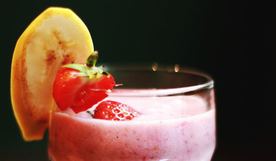 Рецепт мусс из клубники и бананов