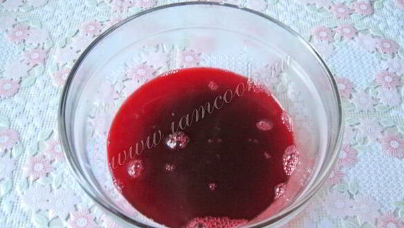 ШАГ 5. мусс из малины и ежевики