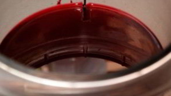 ШАГ 3. мусс из малины с манкой