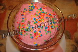 Мусс из манки