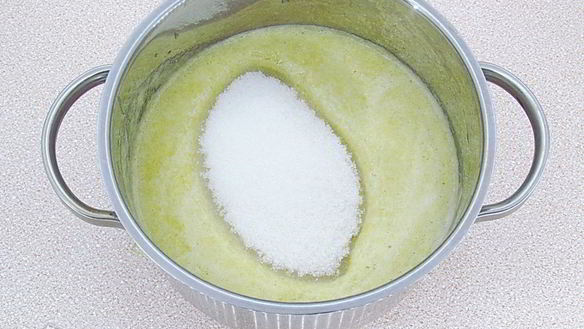 ШАГ 6. мусс из ревеня