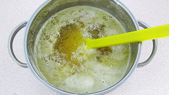 ШАГ 8. мусс из ревеня