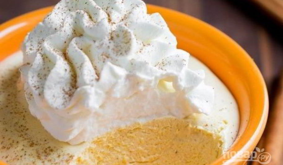 Рецепт мусс из тыквы