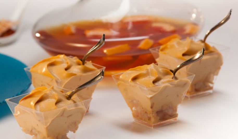 Рецепт мусс из вареной сгущенки с китайской грушей