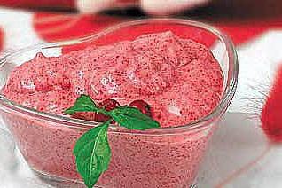 Мусс клюквенный
