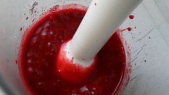 ШАГ 3. мусс малиновый