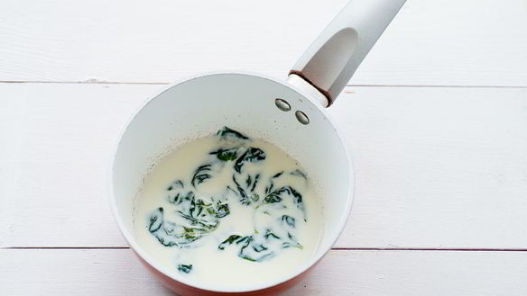 ШАГ 3. мусс с белым шоколадом ваниль-базилик