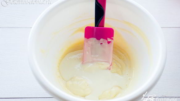 ШАГ 11. мусс с белым шоколадом ваниль-базилик