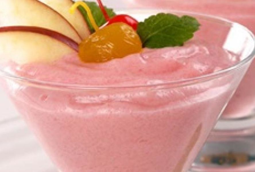 Мусс с вишневым сиропом