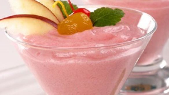 ШАГ 3. мусс с вишневым сиропом