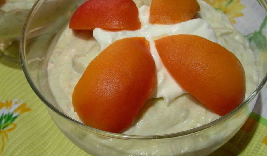 Рецепт нежный мусс из ревеня