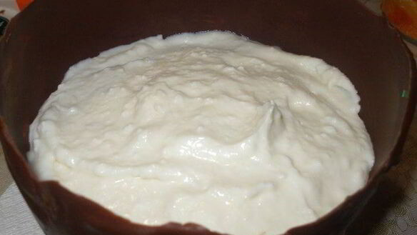 ШАГ 9. пасхальные шоколадные яйца с творожным муссом