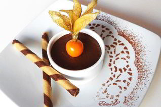 Шоколадно-кокосовый мусс