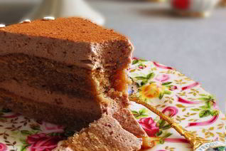 Шоколадно-муссовый торт