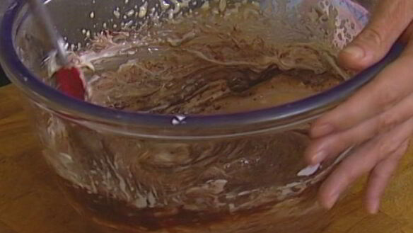 ШАГ 6. шоколадно-сливочный мусс