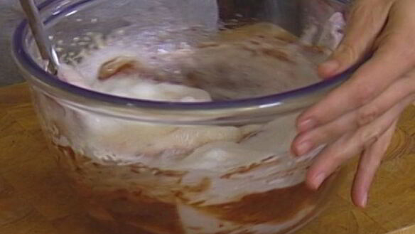 ШАГ 7. шоколадно-сливочный мусс