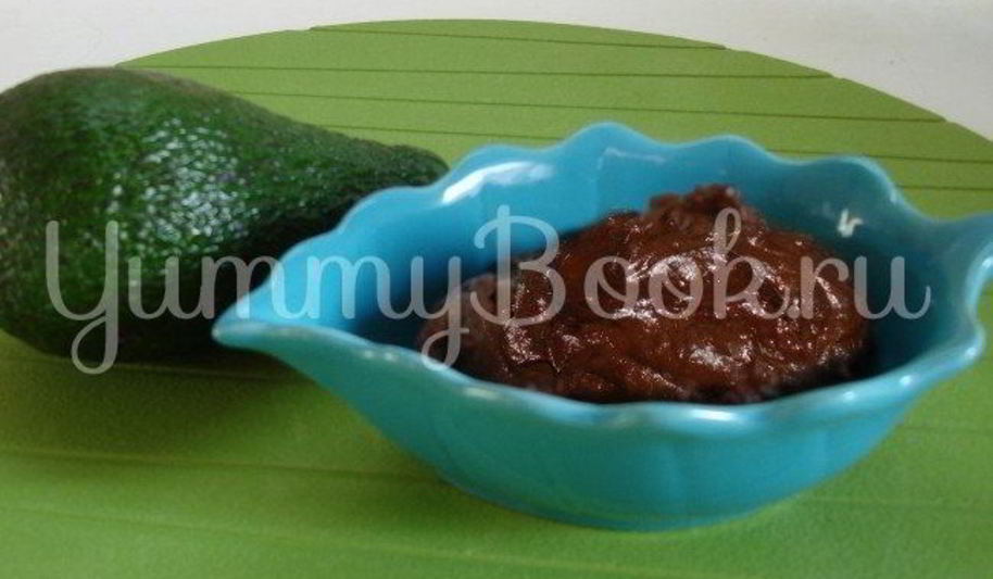 Рецепт шоколадный мусс из авокадо