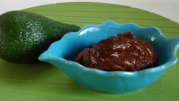 ШАГ 3. шоколадный мусс из авокадо