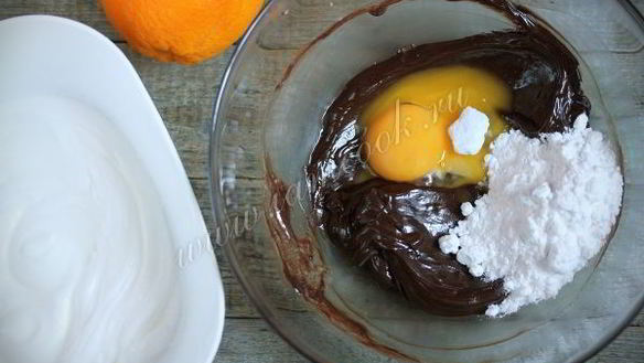 ШАГ 4. шоколадный мусс с апельсином