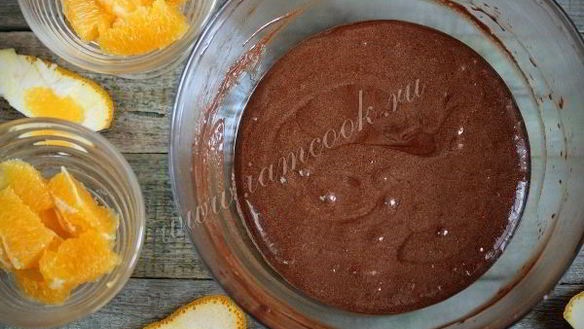 ШАГ 5. шоколадный мусс с апельсином