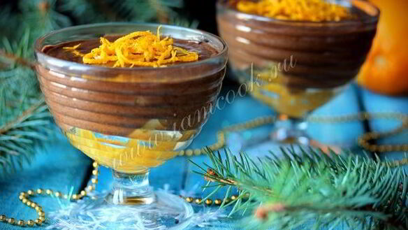 ШАГ 7. шоколадный мусс с апельсином