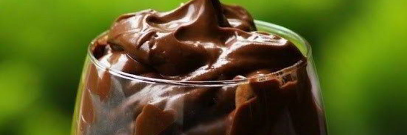 Шоколадный мусс с авокадо