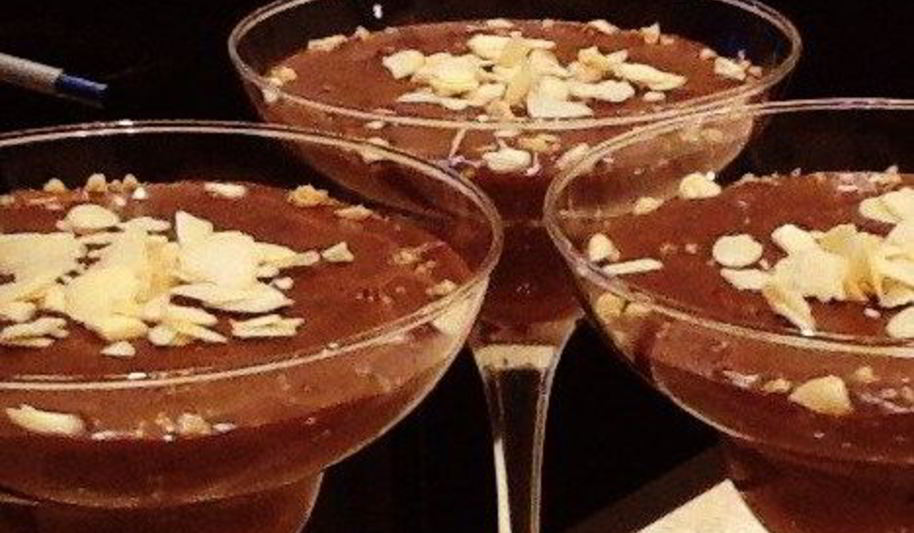 Рецепт шоколадный мусс с фундуком