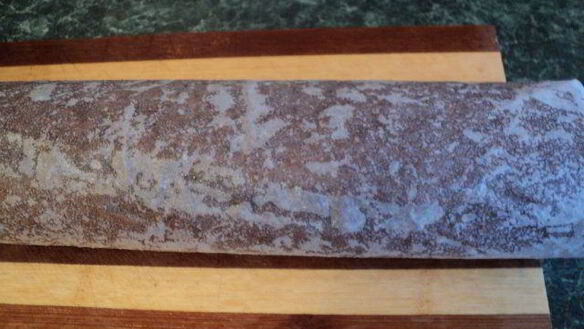 ШАГ 6. шоколадный рулет с черничным муссом