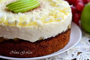 Торт-Мусс Медово-яблочный