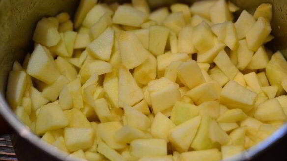 ШАГ 8. торт-мусс медово-яблочный