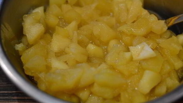 ШАГ 10. торт-мусс медово-яблочный