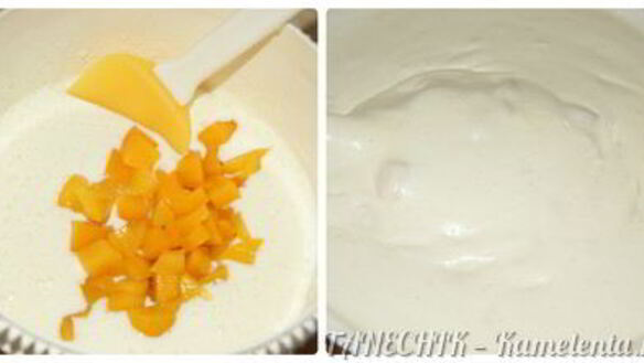 ШАГ 9. торт-мусс с персиками