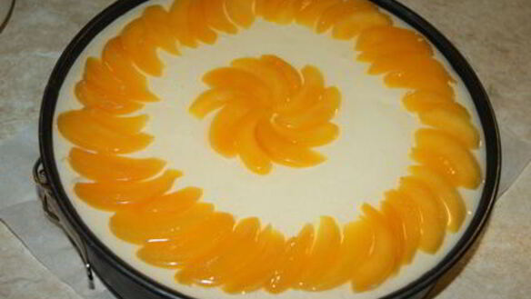 ШАГ 11. торт-мусс с персиками