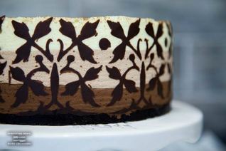 Торт-мусс Три шоколада