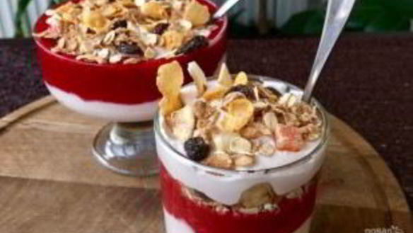 ШАГ 3. творожно-ягодный мусс