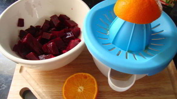 ШАГ 2. веррины со свекольно-мандариновым муссом