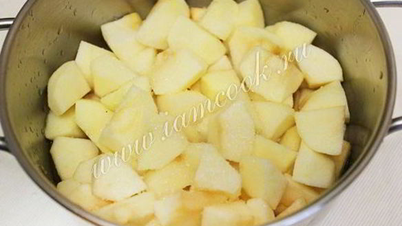 ШАГ 4. яблочный мусс