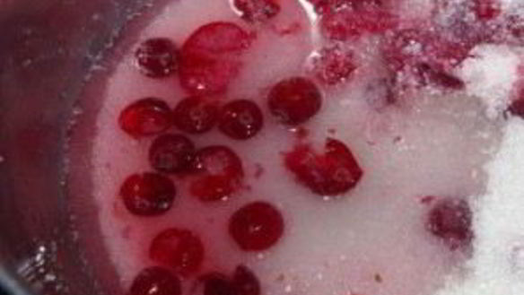 ШАГ 4. ягодный мусс на манке