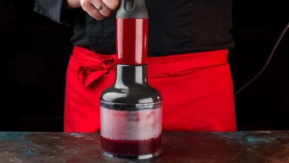 ШАГ 6. ягодный мусс с манной крупой