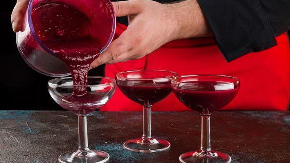 ШАГ 7. ягодный мусс с манной крупой