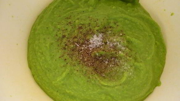 ШАГ 4. панна-котта из зеленого горошка