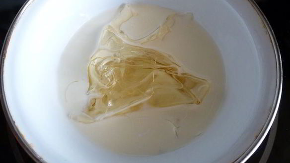 ШАГ 5. панна-котта из зеленого горошка