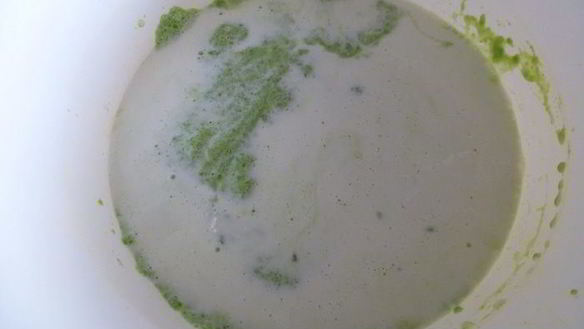 ШАГ 6. панна-котта из зеленого горошка