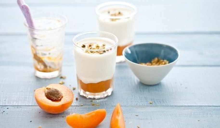 Рецепт панна-котта с абрикосами и медом