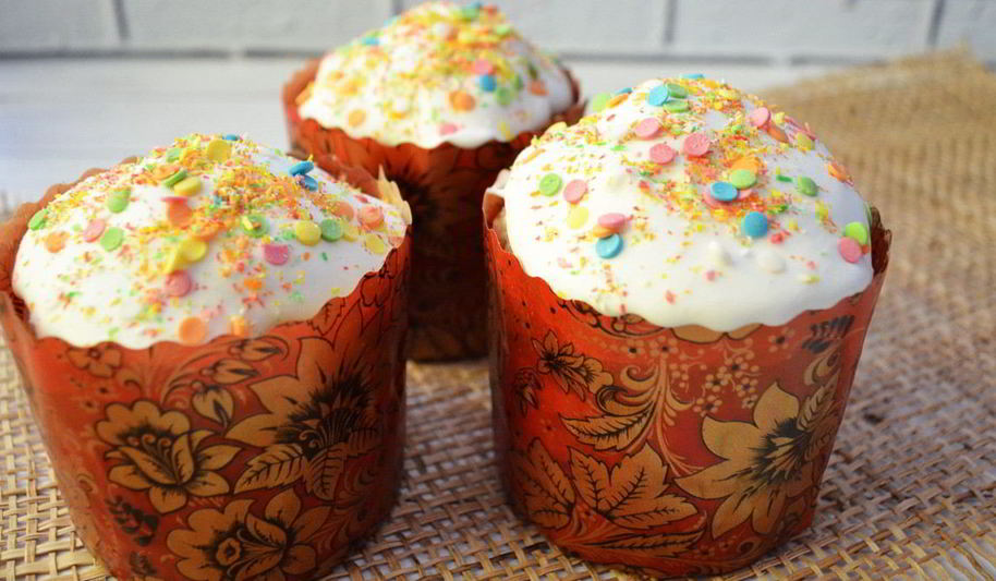 Рецепт диетические куличи