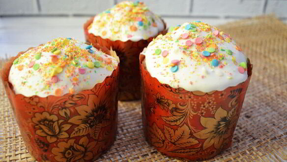 ШАГ 7. диетические куличи