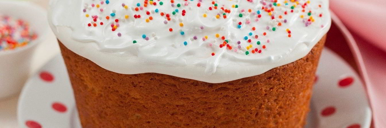 Глазурь для кулича лимонная