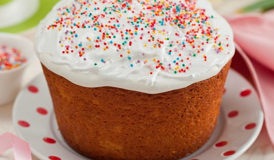 Рецепт глазурь для кулича лимонная