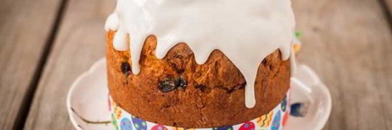 Глазурь для кулича нелипкая