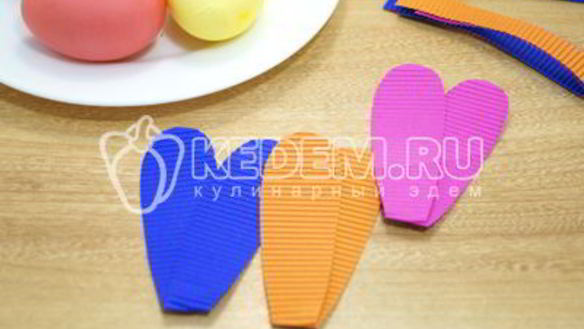 ШАГ 4. крашеные яйца пасхальные кролики